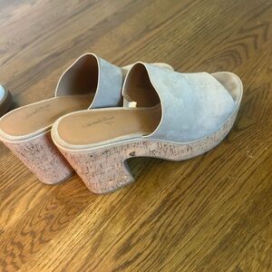 Women's Tan Wedge Sandals